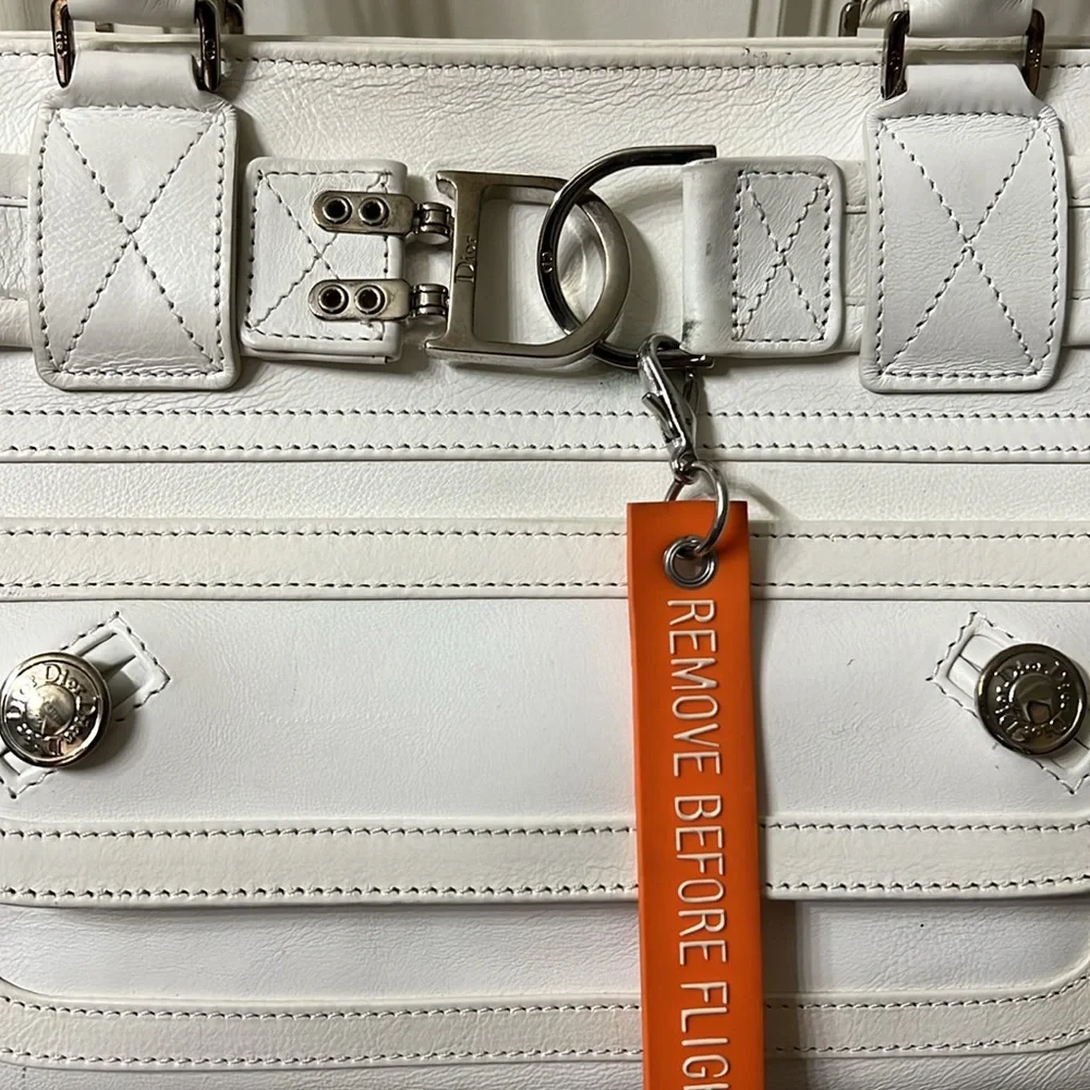 FLASH SALE🔥🔥EXCELLENT CONDITION💕BEAUTIFUL💗 VINTAGE CHRISTIAN DIOR FLIGHT BAG💗💗💗 - Picture 2 of 16